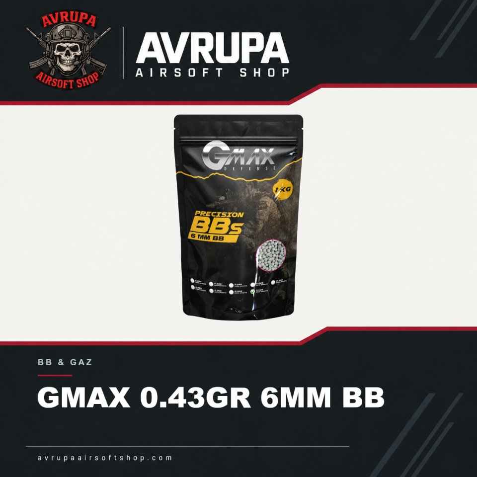 GMAX 0.43GR 6MM BB