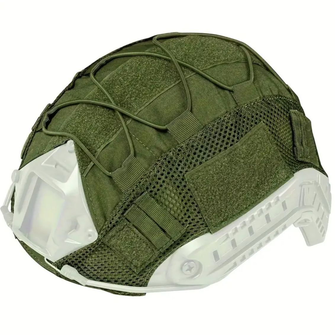 GREEN HELMET COVER