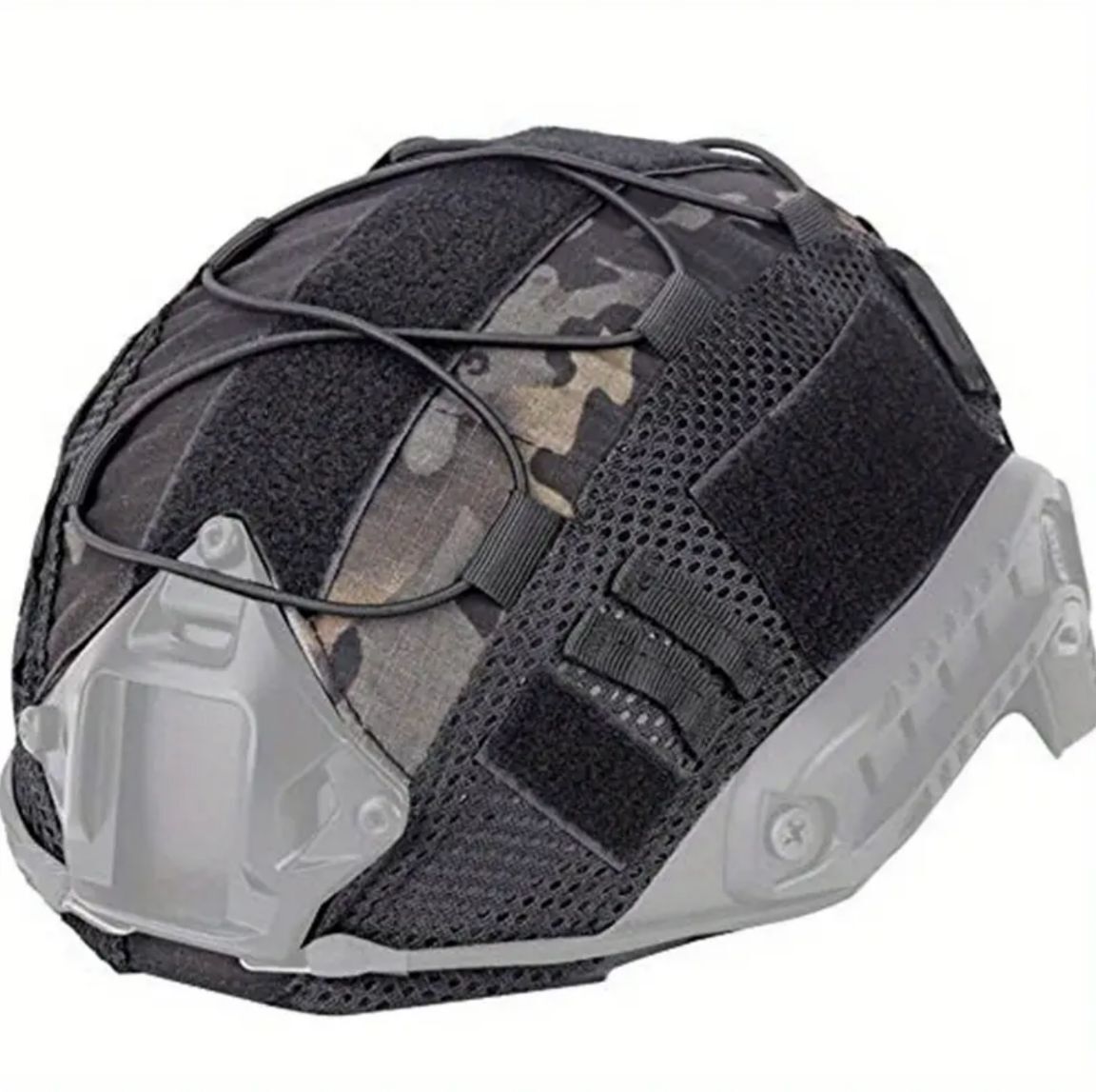 MULTICAM BLACK HELMET COVER
