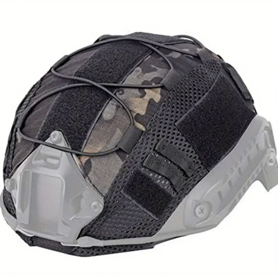 MULTICAM BLACK HELMET COVER