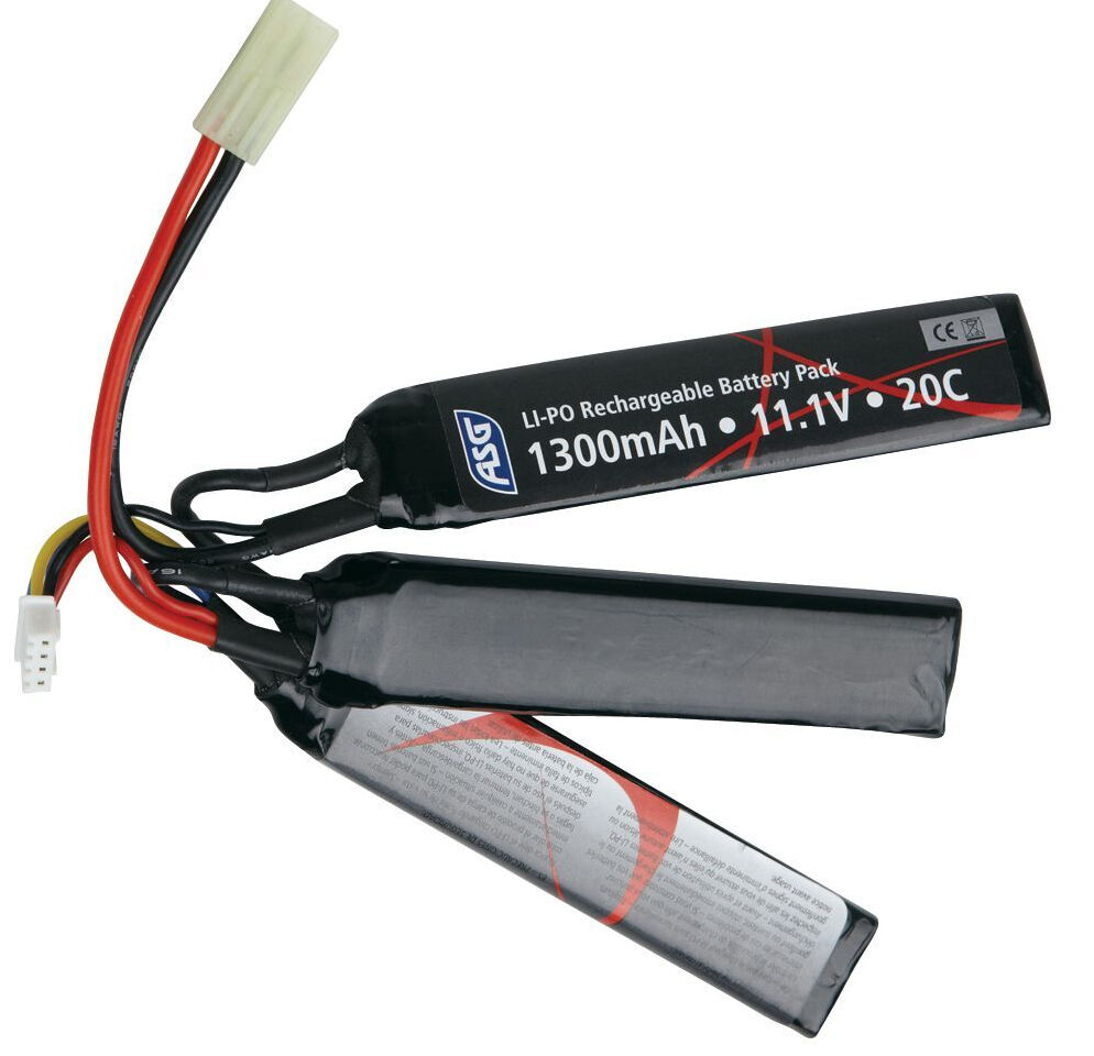 ASG 11.1V 3S 1300 mAh 25C BATTERY
