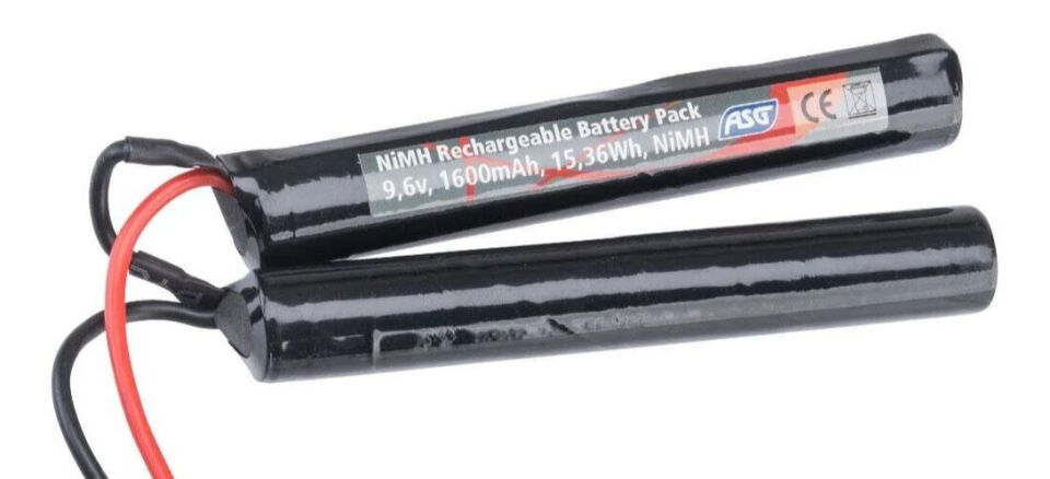 ASG  9.6V 1600mAh Nımh HIGH P. BATTERY