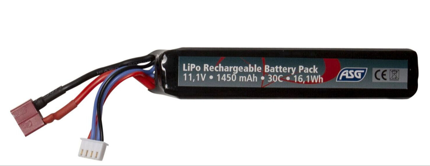 ASG 11,1V 1450 mAh 30C BATTERY T-PLUG