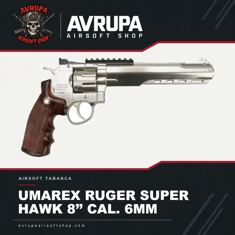 UMAREX RUGER SUPER HAWK 8’’ CAL. 6MM