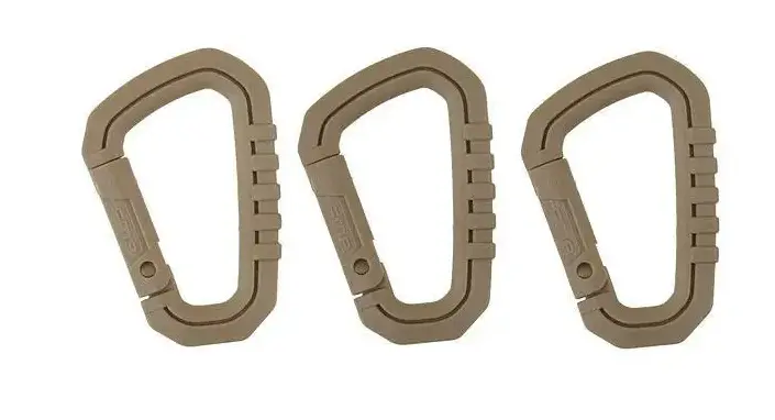 FMA CARABINER HOOK DESERT C.