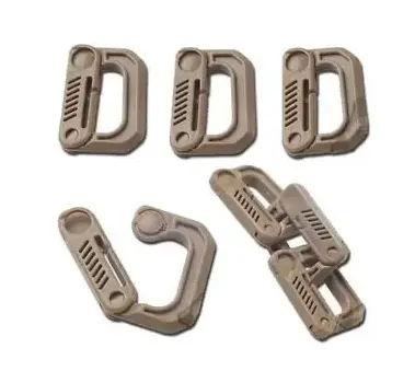 GRIPLOC MOLLE CARABINER DESERT C.