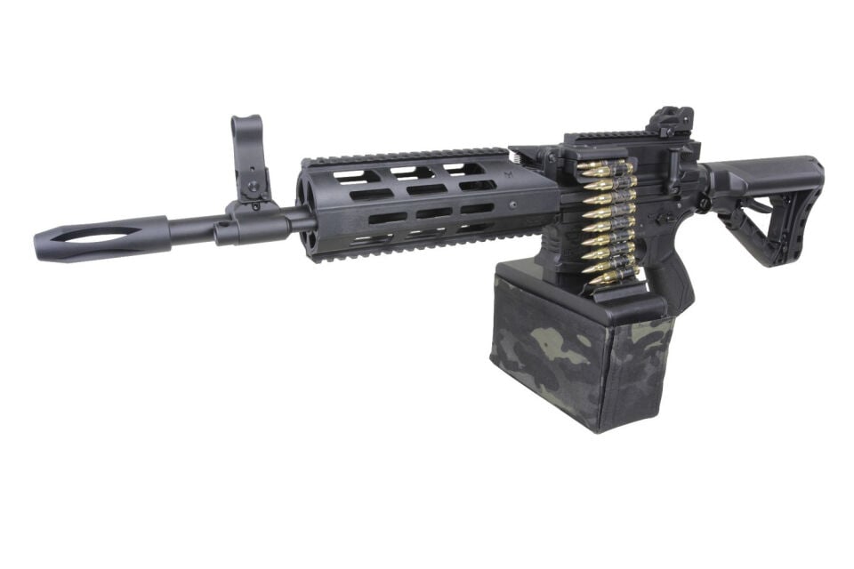 G&G ARMAMENT CM16 LMG STEALTH