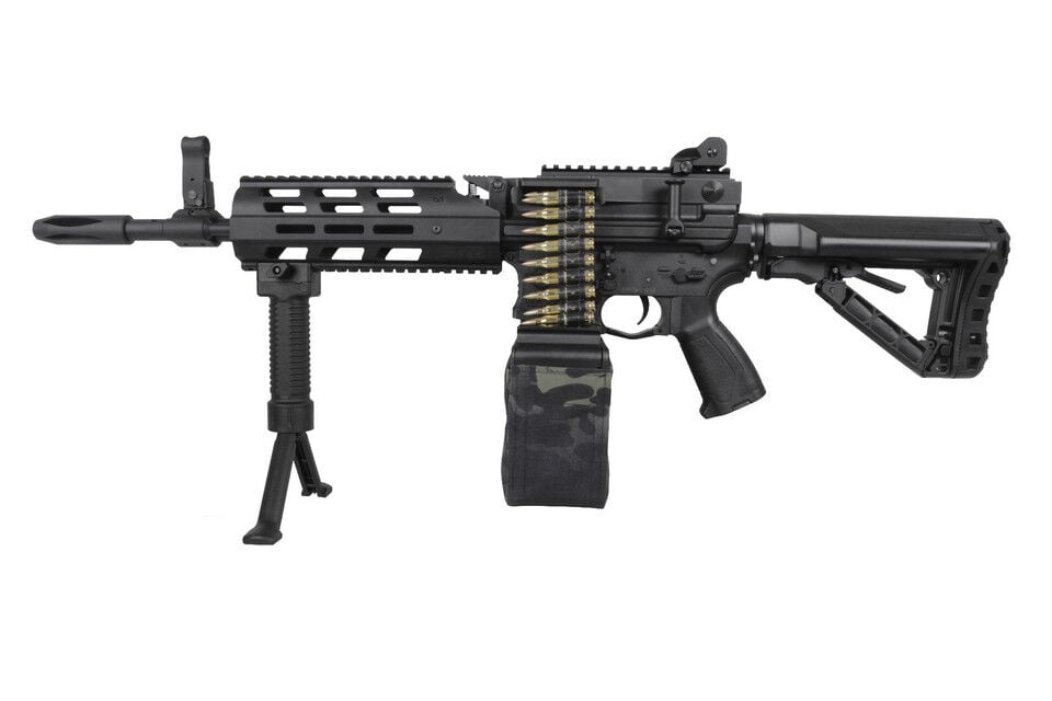G&G ARMAMENT CM16 LMG STEALTH