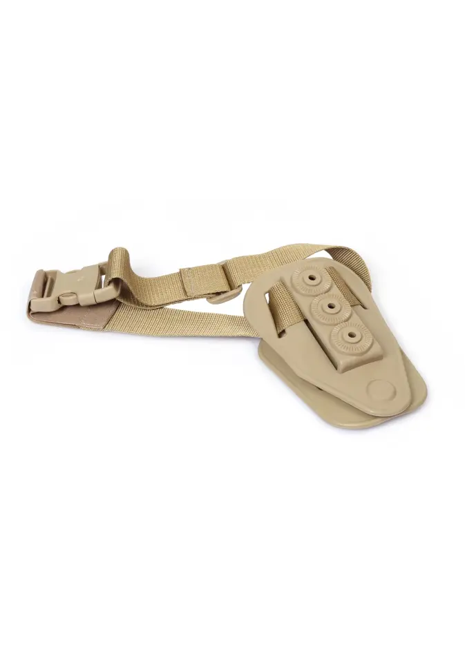 PISTOL HOLSTER DROP LEG DESERT C.