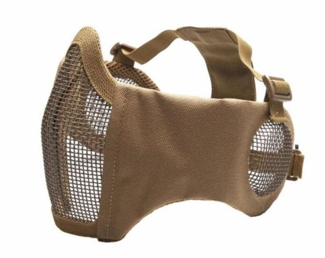 TACTICAL MESH MASK DESERT C. (PROTECTED)