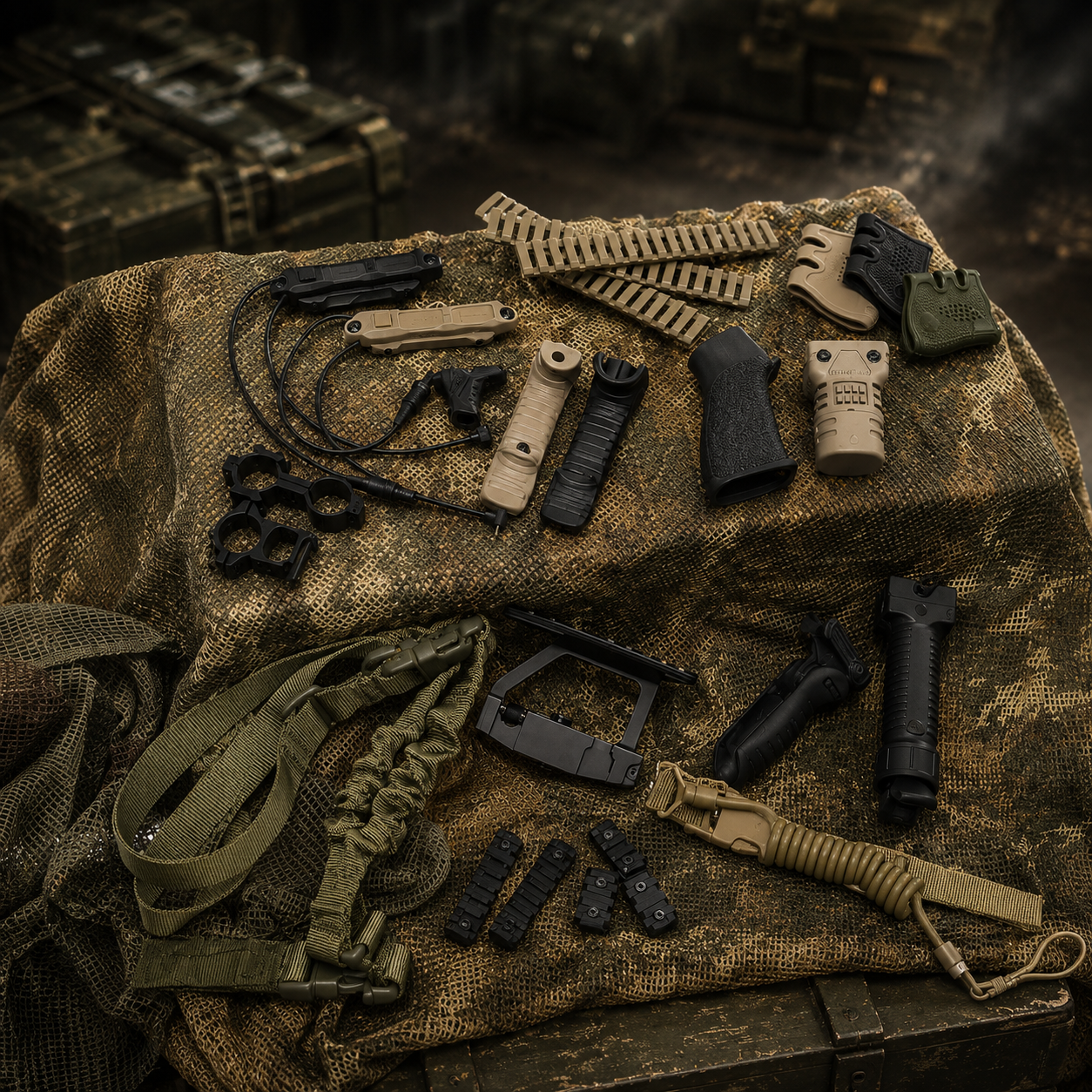 Airsoft Tüfek Ve Tabanca Aksesuarları