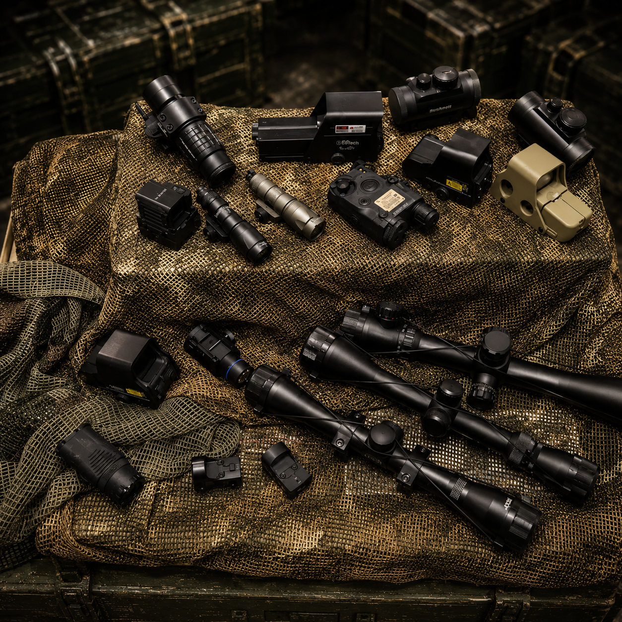 Airsoft Dürbün/Dot Ve Fener