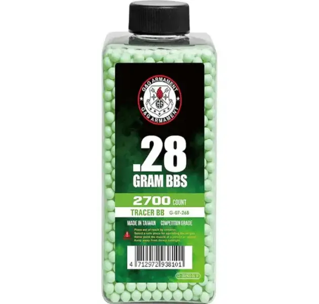G&G ARMAMENT 0.28 GR TRACER BB